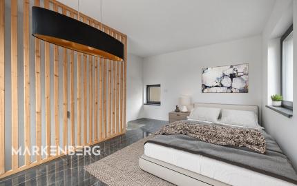 PREDANÝ - jedinečný 2i byt s 2 terasami, záhradkou a unikátnym výhľadom na les