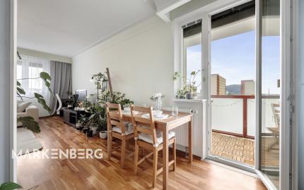 MARKENBERG (REZERVOVANÝ) - Slnečný 2i byt s balkónom a krásnym výhľadom