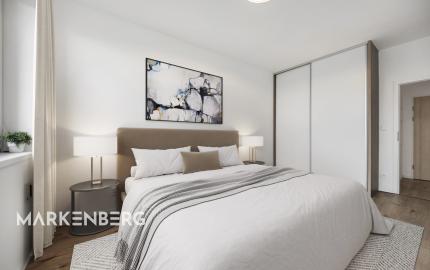 MARKENBERG - na prenájom 2i byt s predzáhradkou, šatníkom a parkovacím miestom