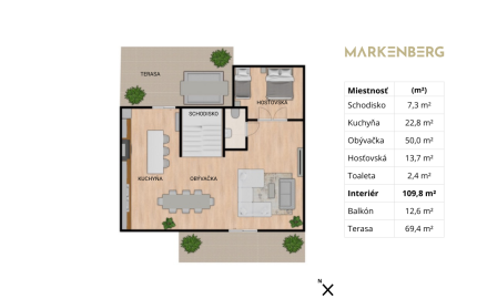 MARKENBERG I Elegantný 6-izb. rodinný dom s výhľadom na les a mesto