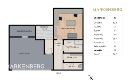 MARKENBERG I Výnimočný 6-izb. rodinný dom s výhľadom na les a mesto