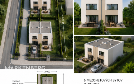 Slnečný pozemok pre výstavbu 2-3 RD prípadne 6 mezonetových bytov pri Lesoparku / skvelá investičná príležitosť