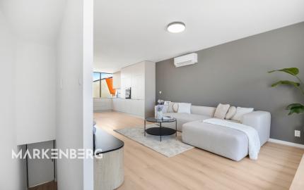 Exkluzívny 3-izbový penthouse s terasou a výhľadom na downtown - Dunajská ul.