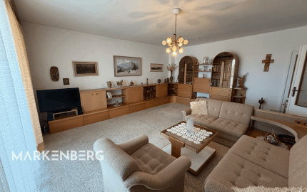Priestranný 3-izbový byt s loggiou 17 m² a nádherným výhľadom v Dúbravke