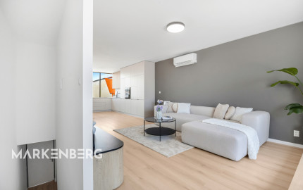 Exkluzívny 3-izbový penthouse s terasou a výhľadom na downtown - Dunajská ul.