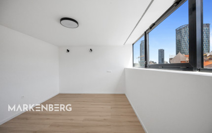 Exkluzívny 3-izbový penthouse s terasou a výhľadom na downtown - Dunajská ul.
