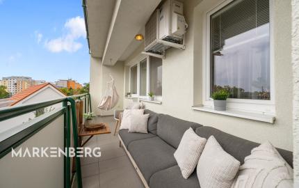 MARKENBERG - Pekný 2i byt s veľkou terasou, pivnicou a parkingom- PREDANÝ