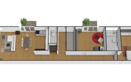 MARKENBERG - 3 izbový dom za cenu bytu so 4m stropmi v pôvodnej časti Chorvátskeho Grobu