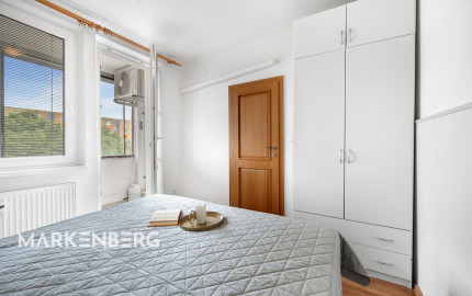 PREDANÝ - Na predaj svetlý 3 izbový byt v tichej časti Karlovej Vsi obklopený zeleňou