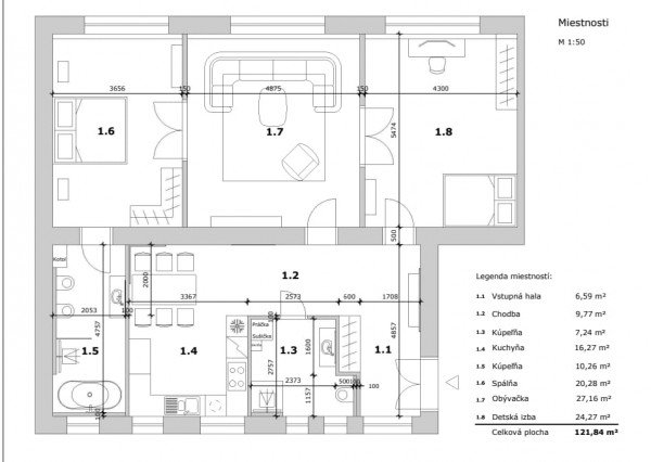 MARKENBERG - Romantický, priestranný 3i klenot v Starom Meste vedľa Medickej záhrady - PREDANÝ