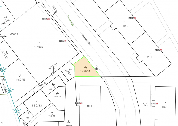 MARKENBERG - ponúkame na predaj pozemok na parkovanie, garáž či kancelárie