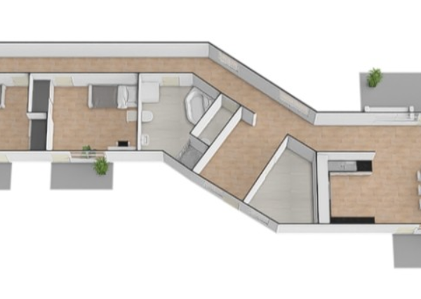 UŽ NIE JE V PONUKE - slnečný 4i dom v Chorvátskom Grobe so 4,5 m vysokými stropmi