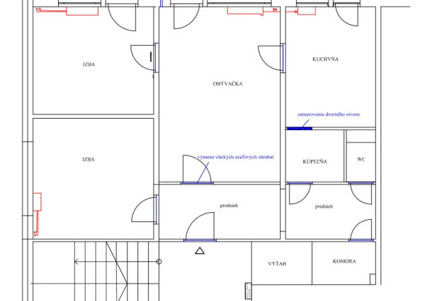 PREDANÝ - Na predaj svetlý 3 izbový byt v tichej časti Karlovej Vsi obklopený zeleňou
