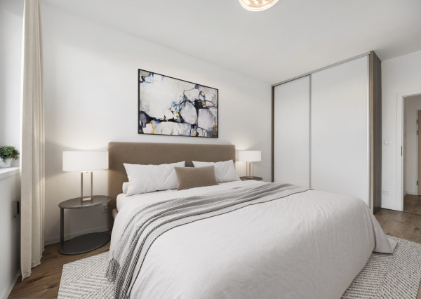 MARKENBERG - na prenájom 2i byt s predzáhradkou, šatníkom a parkovacím miestom