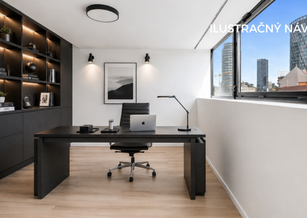 Exkluzívny 3-izbový penthouse s terasou a výhľadom na downtown - Dunajská ul.