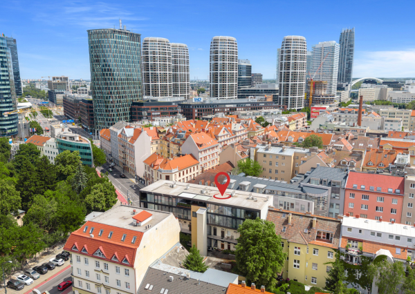Exkluzívny 3-izbový penthouse s terasou a výhľadom na downtown - Dunajská ul.